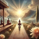 The Power of Divine Love in Just Love Her meditative-spiritual-scene-divine-love-self-reflection