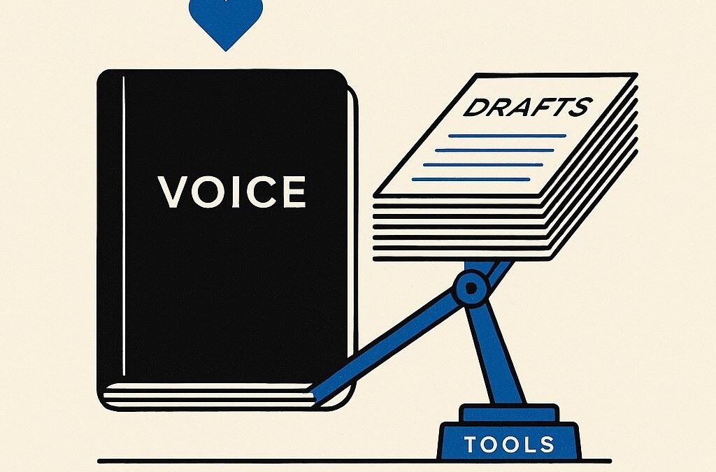 Write from the heart. Let the tools lift the load.