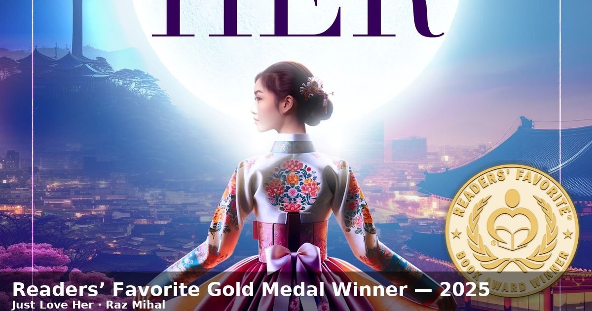 Just Love Her wins Readers’ Favorite Gold Medal (2025)